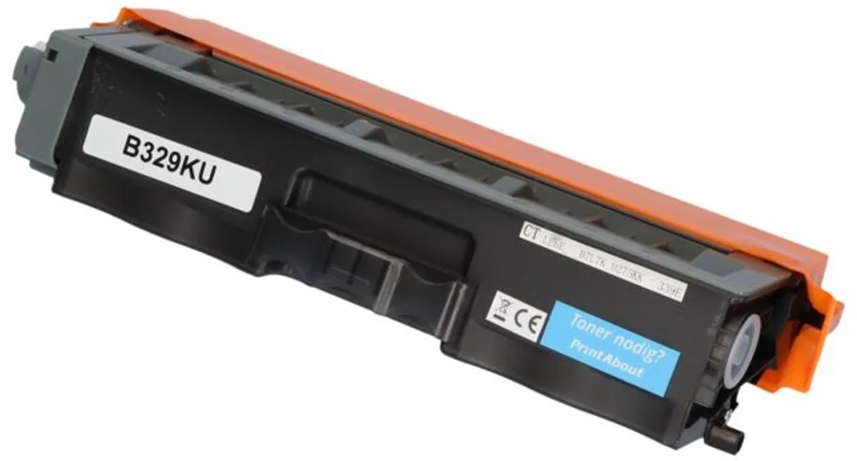 PrintAbout TN-329BK Toner Zwart - 6.750 pagina's