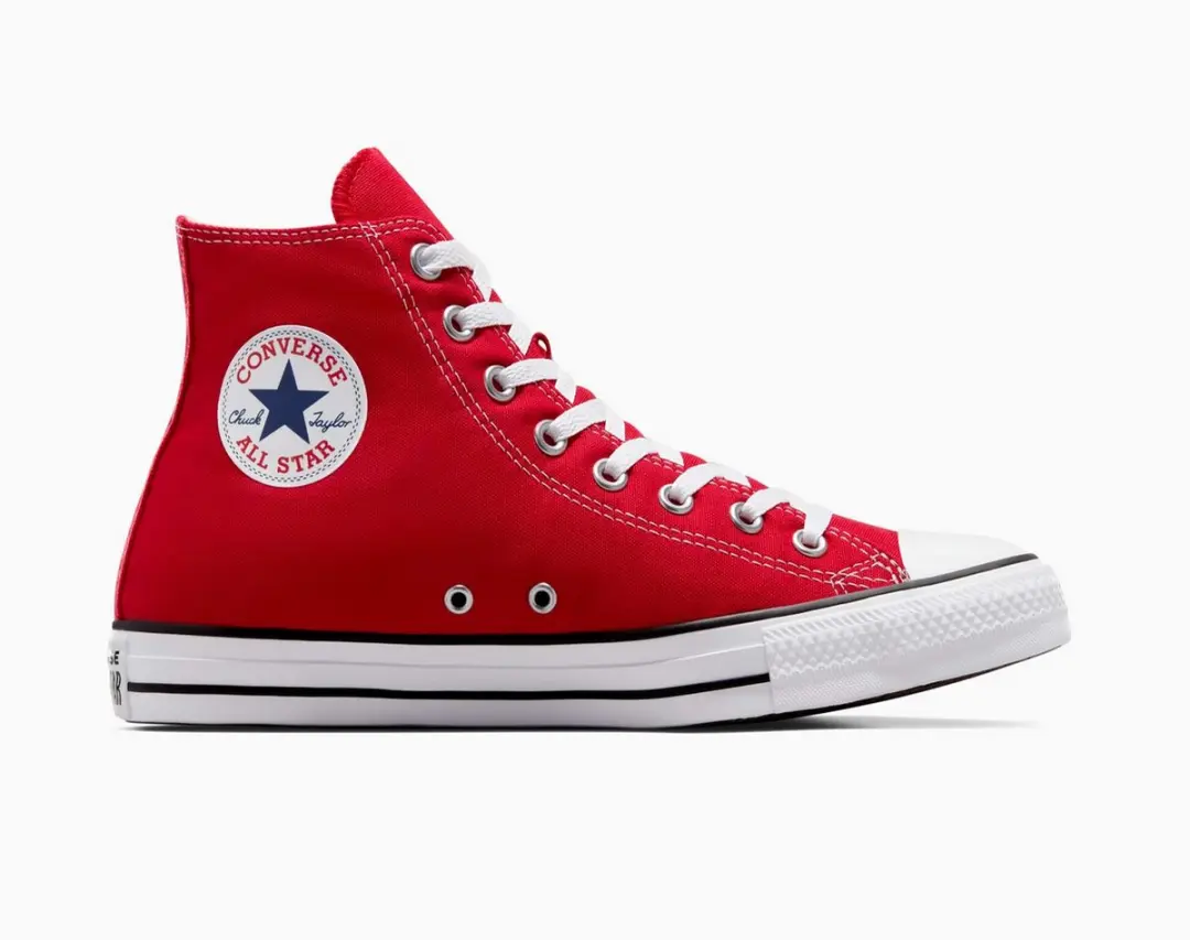 Converse Chuck Taylor All Star HI - Rood - afbeelding 3 van 6