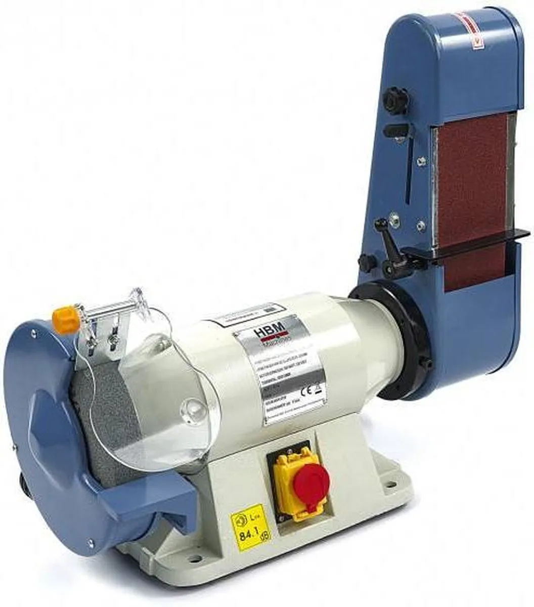 HBM Machines 01590 Slijp- en Bandschuurmachine 900W