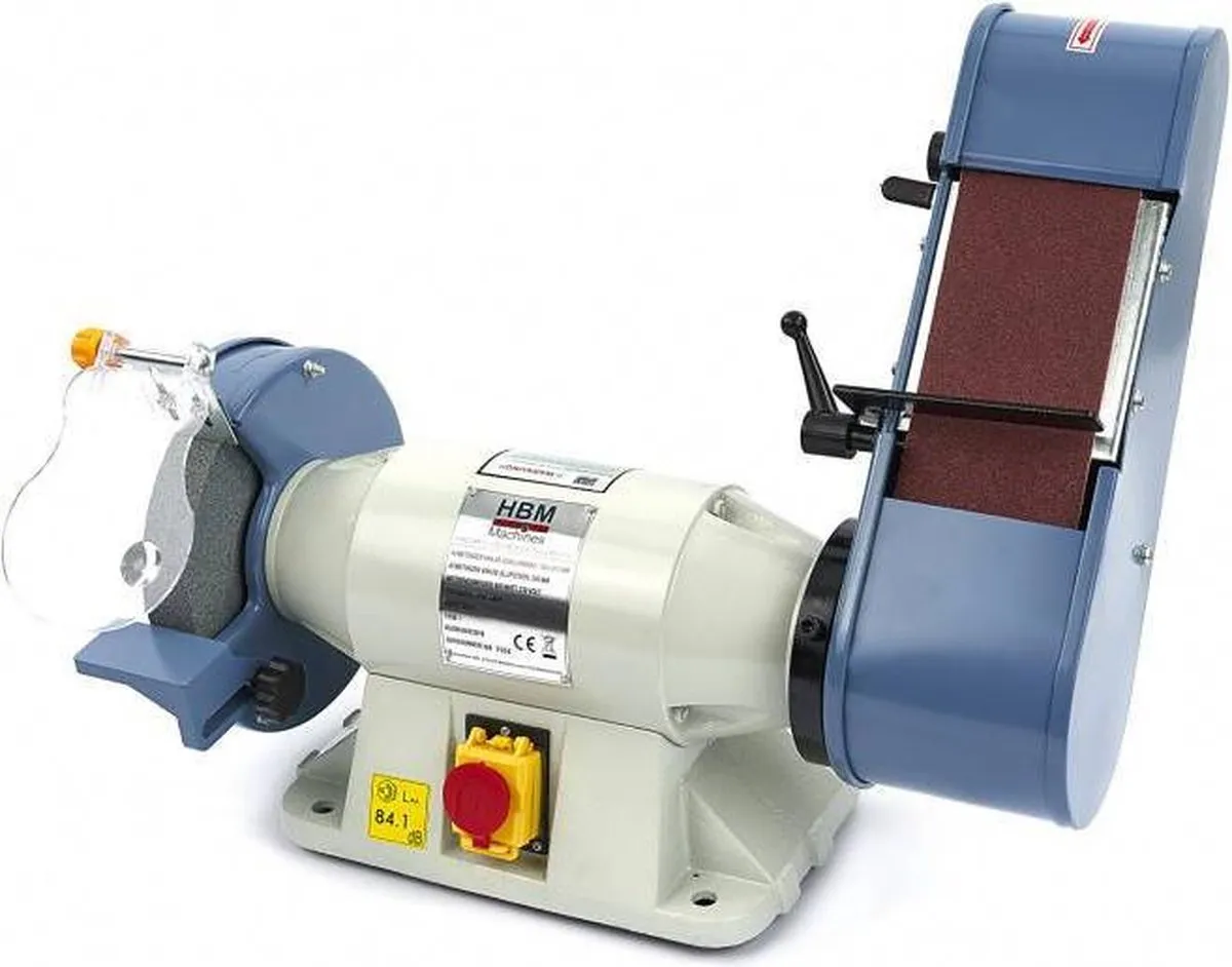 HBM Machines 01590 Slijp- en Bandschuurmachine 900W