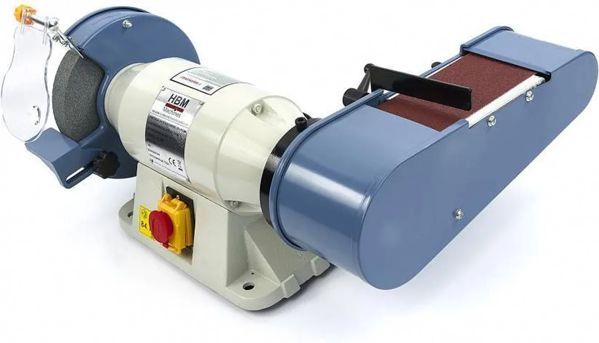 HBM Machines 01590 Slijp- en Bandschuurmachine 900W