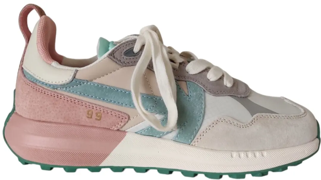 Kaotiko Detroit Sneakers Wit - 38 - afbeelding 2 van 6