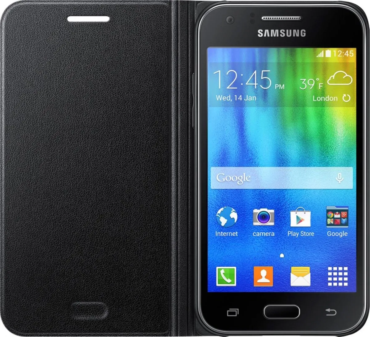 Samsung Flip Cover EF-FJ100BBEGWW - Zwart