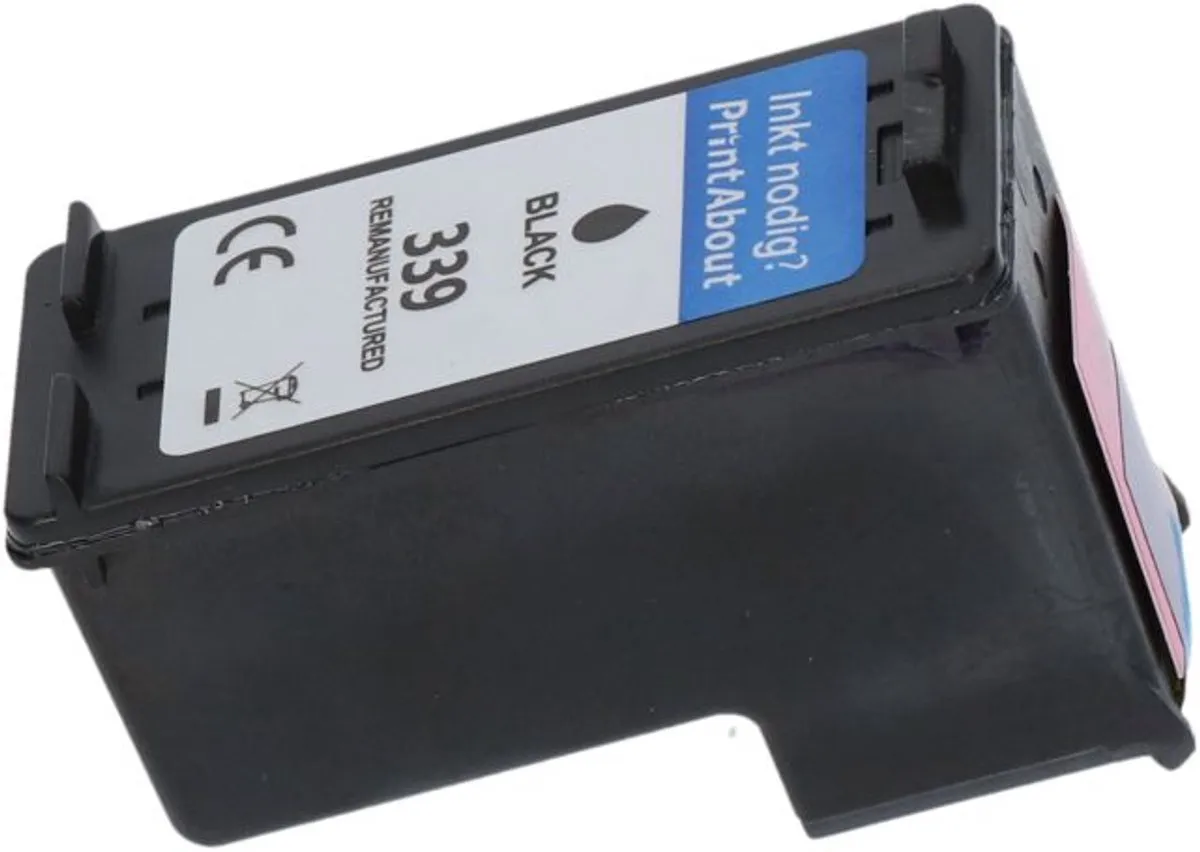 PrintAbout Inktcartridge C8767EE Zwart - 30ml - o.a. HP Photosmart