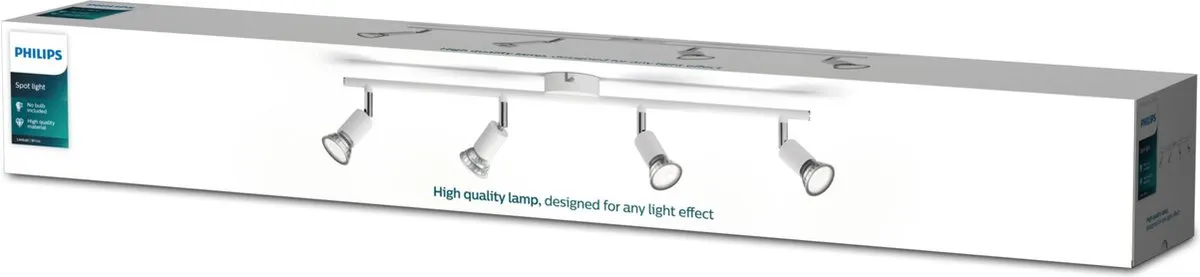 Philips Limbali Opbouwspot 4-Lichts