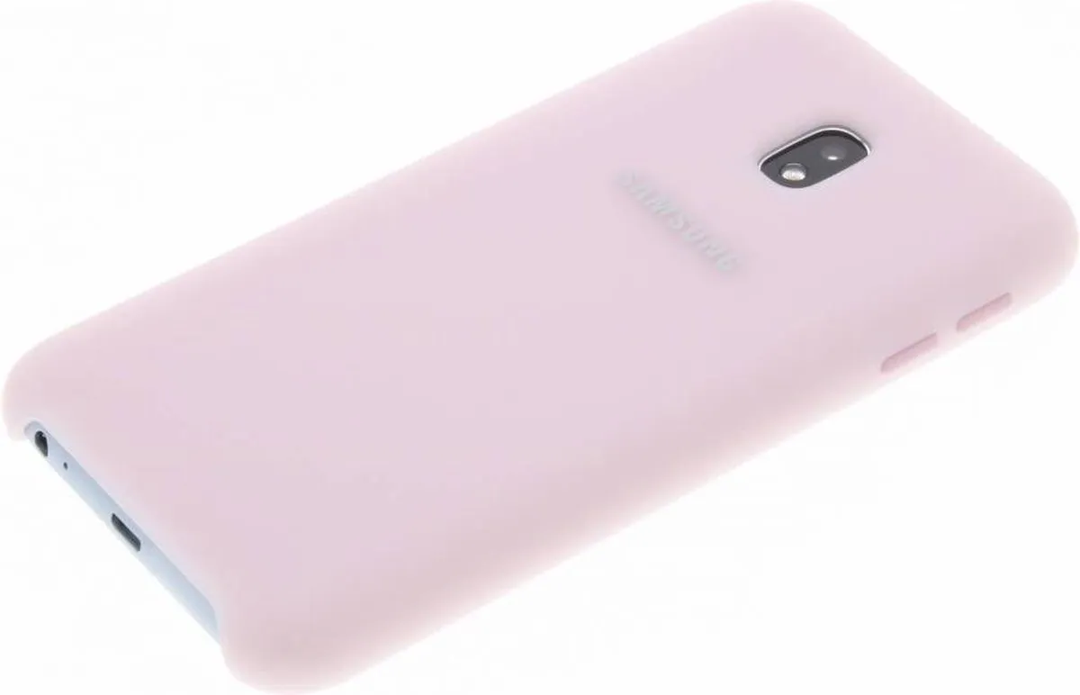 Samsung Galaxy J3 2017 Dual Layer Cover - Roze