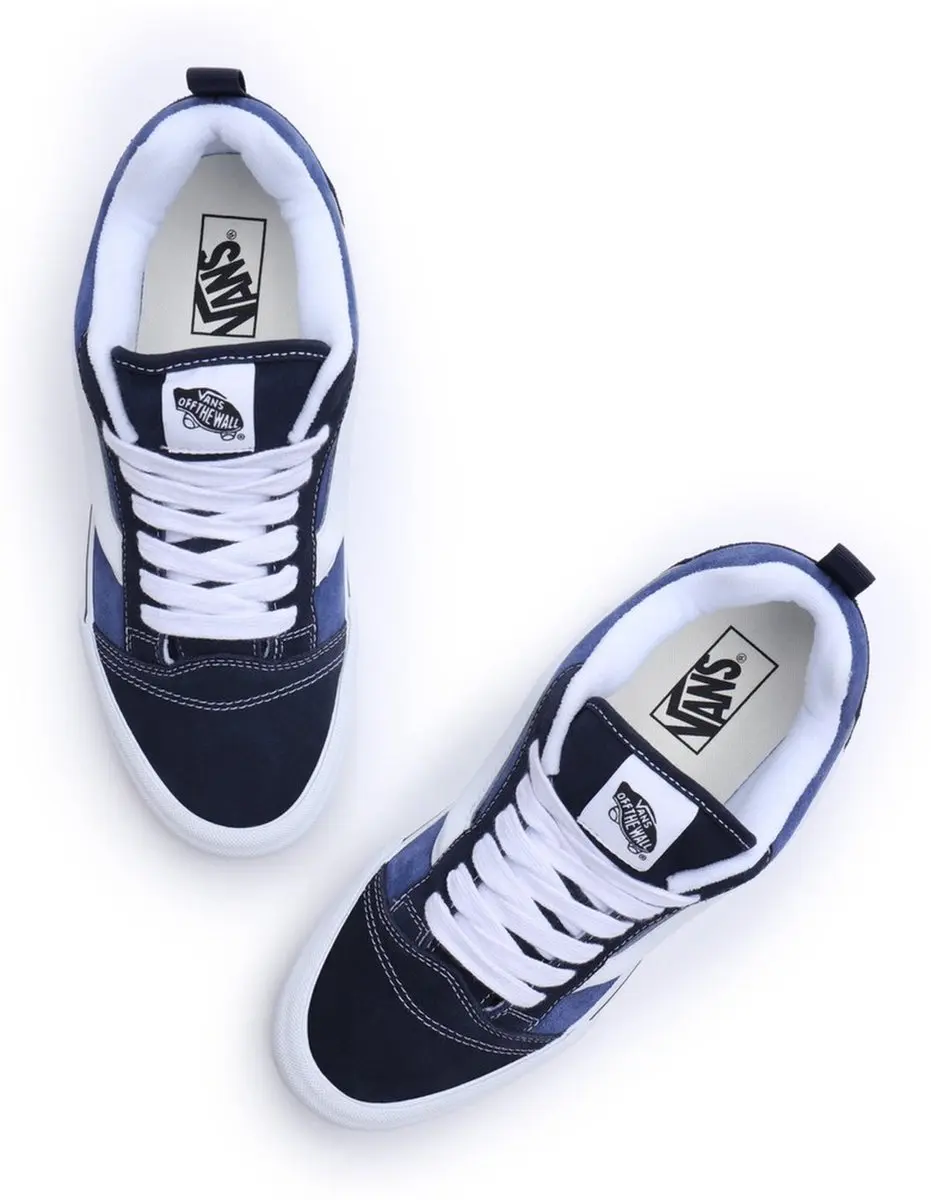 Vans Knu Skool VN0009QCNWD Sneakers - Blauw/Wit - afbeelding 2 van 6