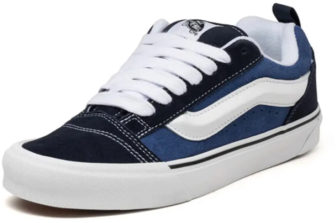Vans Knu Skool VN0009QCNWD Sneakers - Blauw/Wit - afbeelding 6 van 6