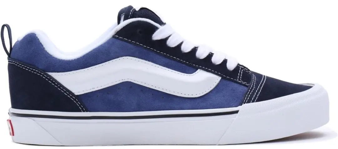 Vans Knu Skool VN0009QCNWD Sneakers - Blauw/Wit - afbeelding 3 van 6
