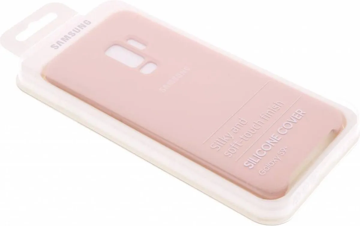 Samsung Galaxy S9+ Silicone Hoesje Roze EF-PG965TPEGWW