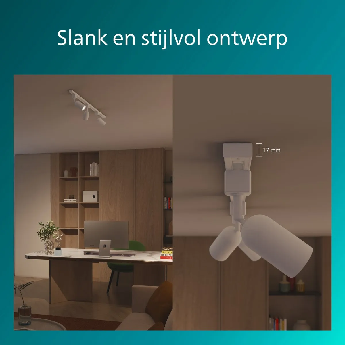 Philips LED EasyLink Shea Starterkit 3 Spots - Wit - afbeelding 6 van 6