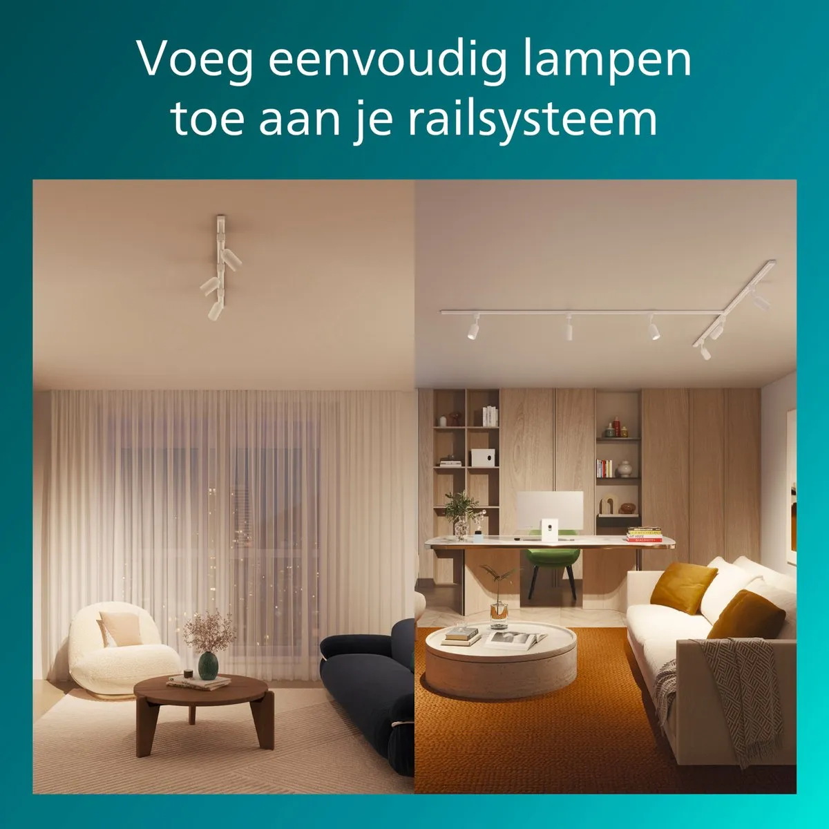 Philips LED EasyLink Shea Starterkit 3 Spots - Wit