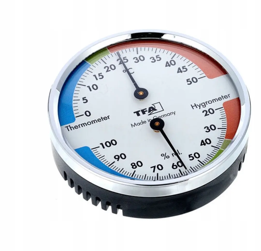 TFA Dostmann 45.2040.42 Thermo-Hygrometer Wit - afbeelding 2 van 4