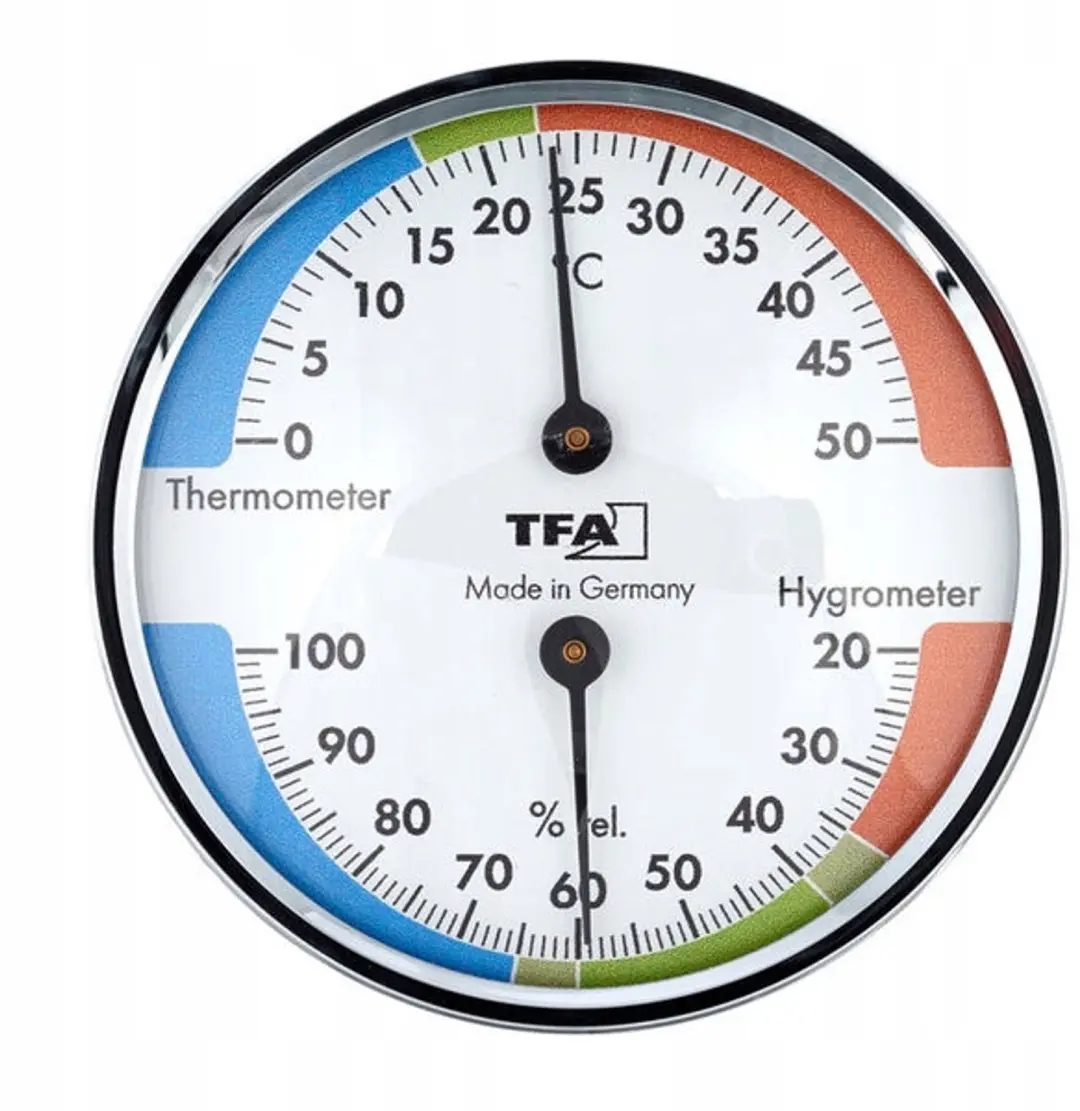 TFA Dostmann 45.2040.42 Thermo-Hygrometer Wit - afbeelding 4 van 4