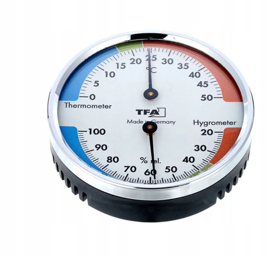 TFA Dostmann 45.2040.42 Thermo-Hygrometer Wit - afbeelding 3 van 4