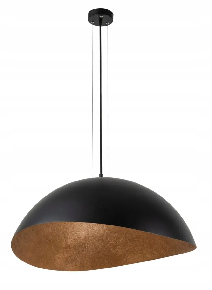 Sigma Solaris M hanglamp zwart/koper