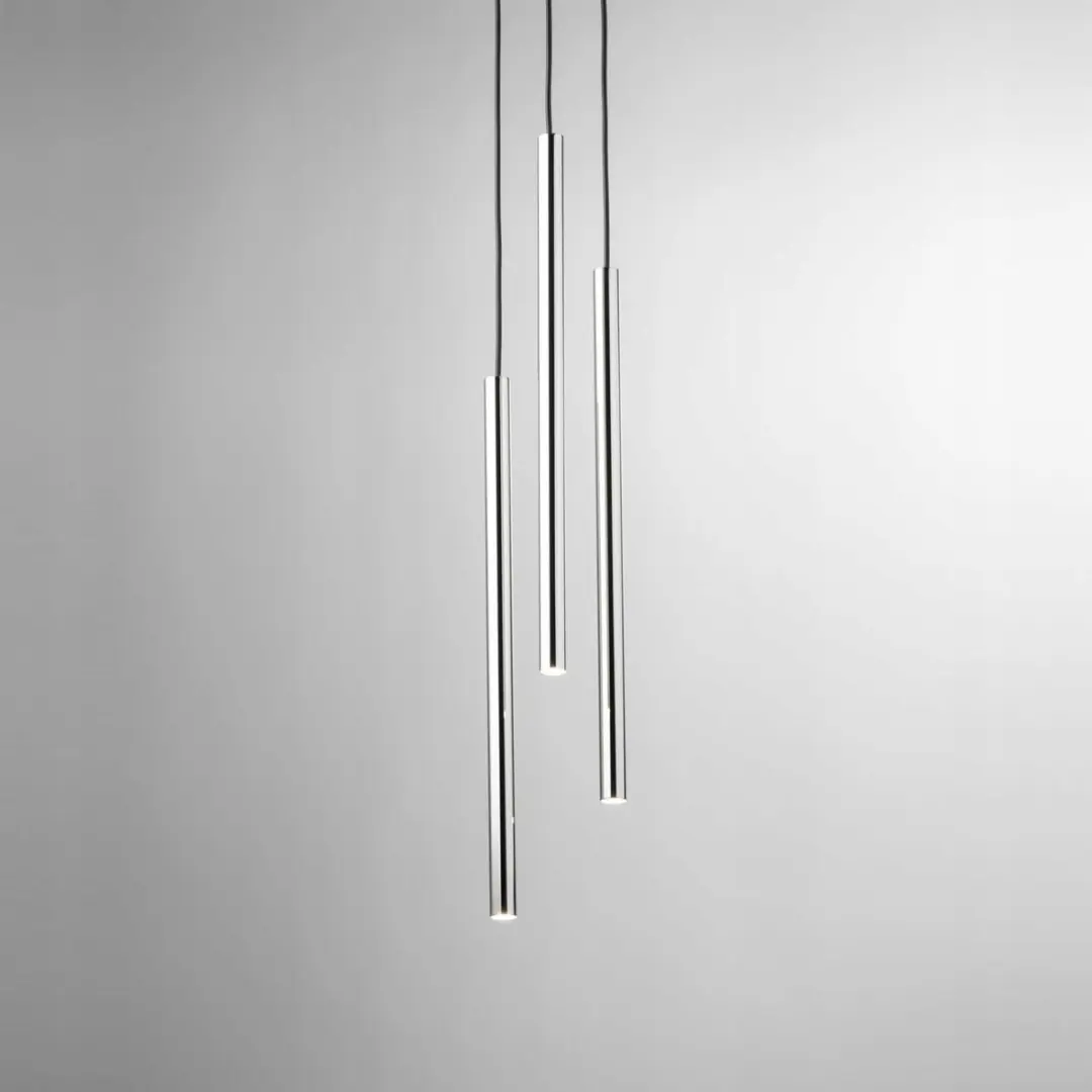 Sigma Sopel Lux Hanglamp - 3 Zilveren Buizen - afbeelding 2 van 3