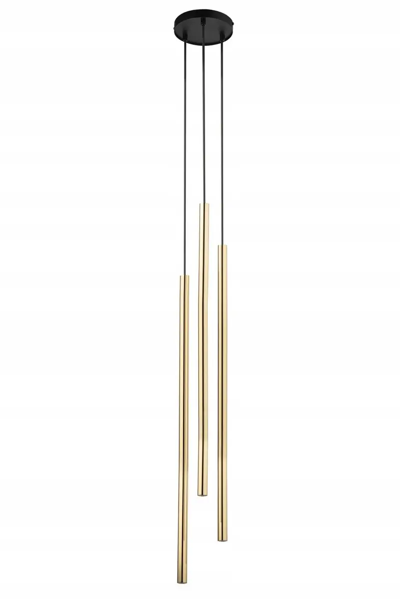 Sigma SOPEL LUX 3 KOŁO hanglamp zwart/goud
