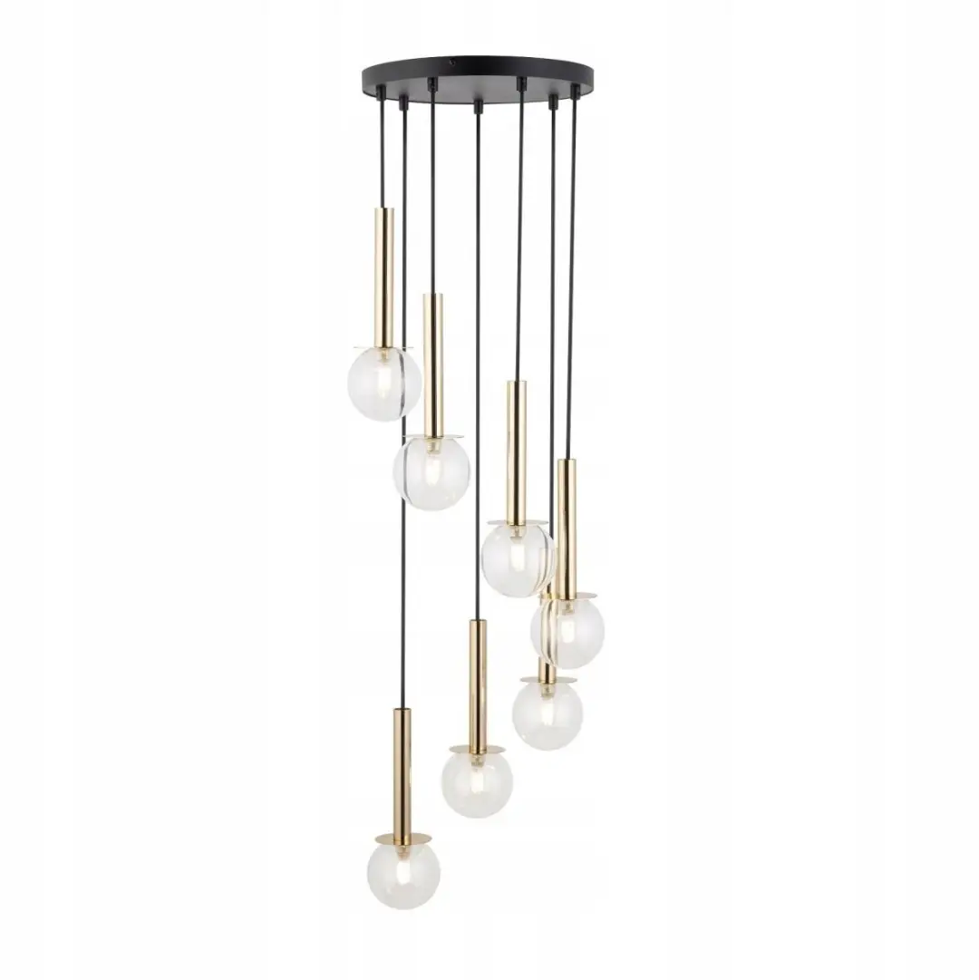 DAISY 7 Hanglamp met Glazen Bol
