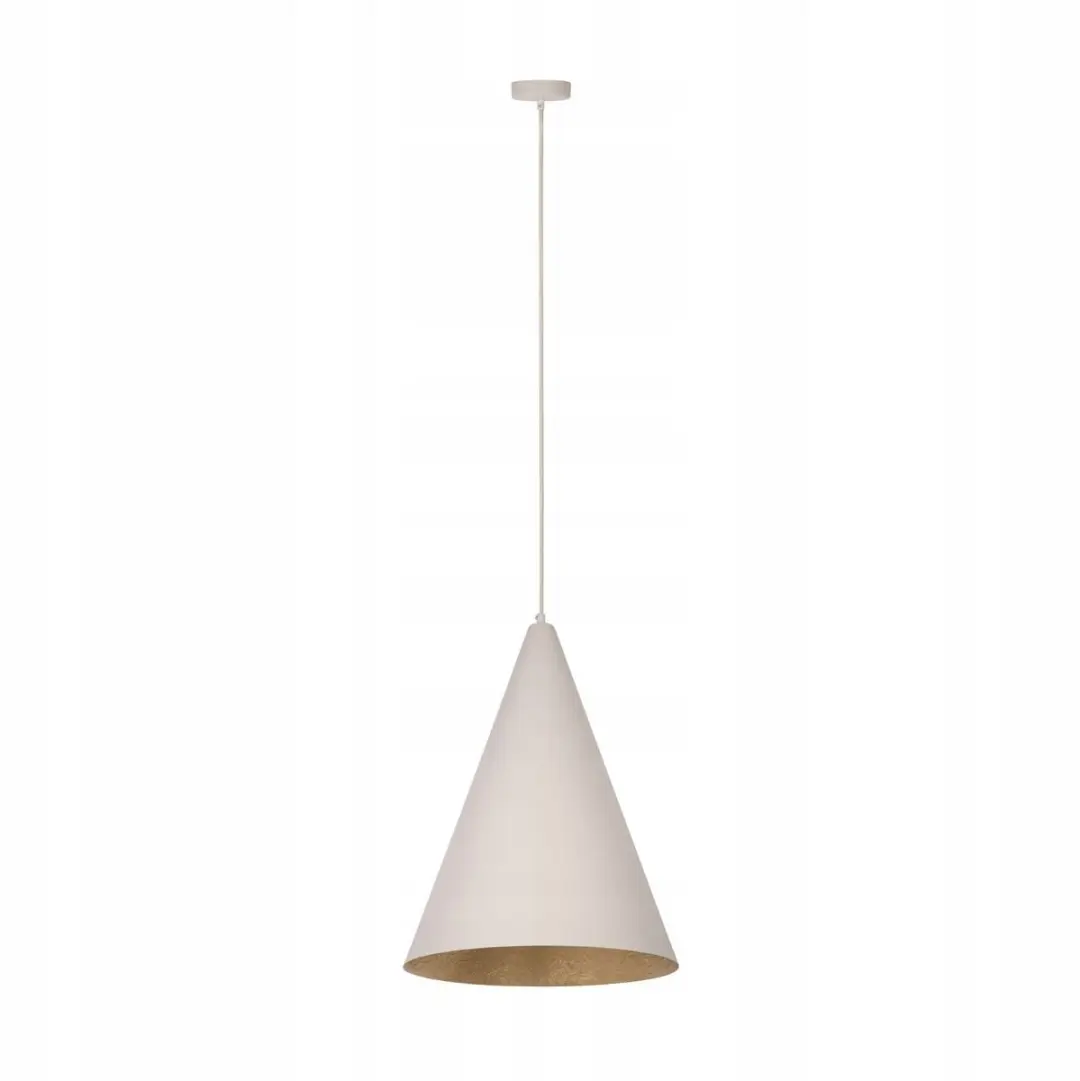 VESUVIO S Hanglamp Beige Kegelvormig