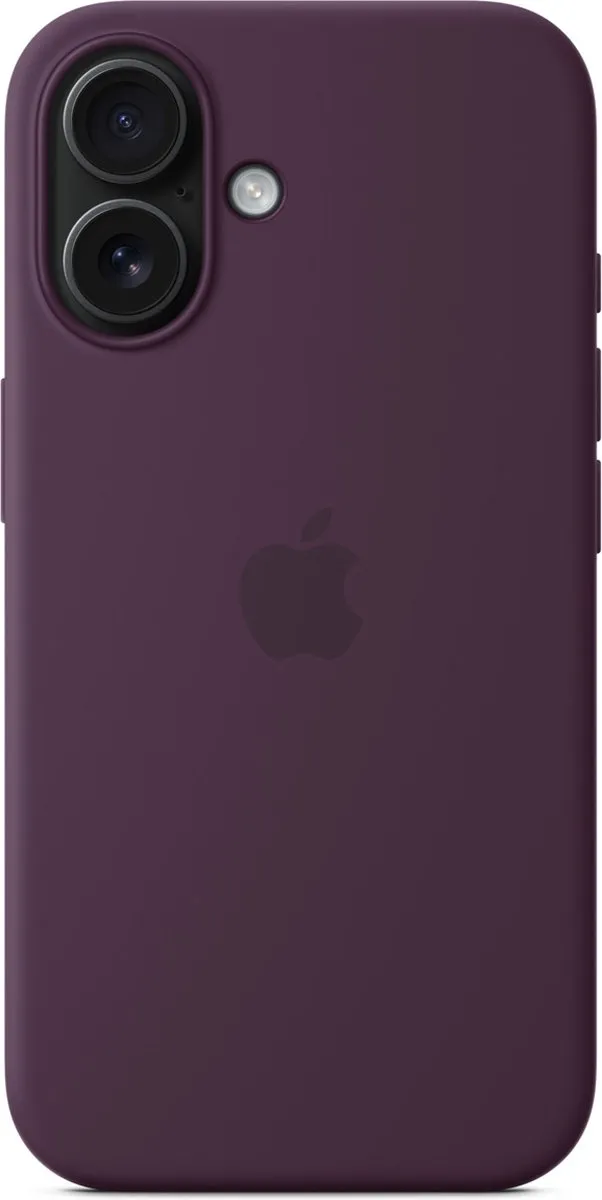 Apple iPhone 16 Silicone Backcover MagSafe - Plum MYY43ZM/A
