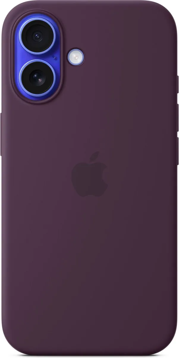 Apple iPhone 16 Silicone Backcover MagSafe - Plum MYY43ZM/A