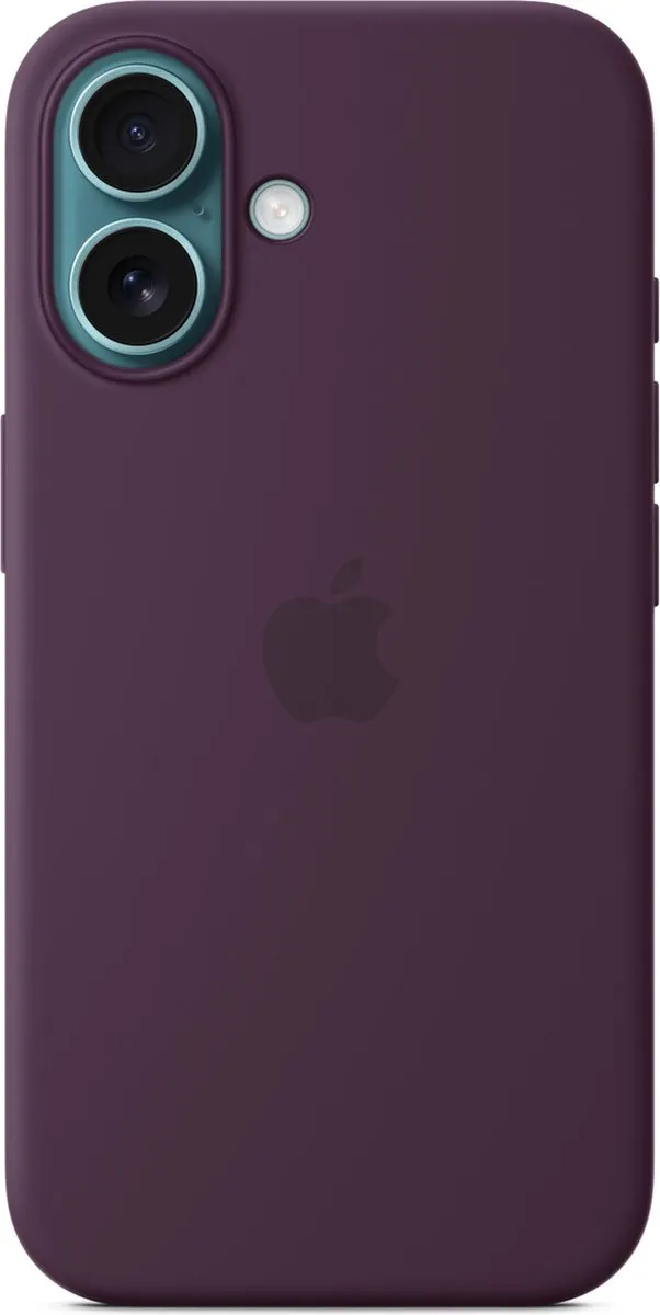 Apple iPhone 16 Silicone Backcover MagSafe - Plum MYY43ZM/A
