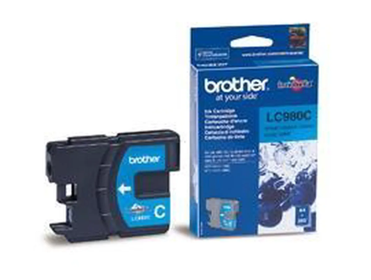 Brother LC-980 Cartouche - Cyaan