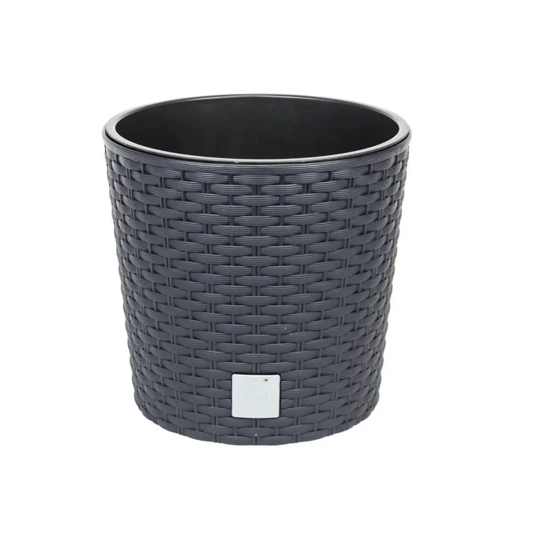 Bloempot Buiten Rond Rato Round 25cm ANTRACIET Prosperplast