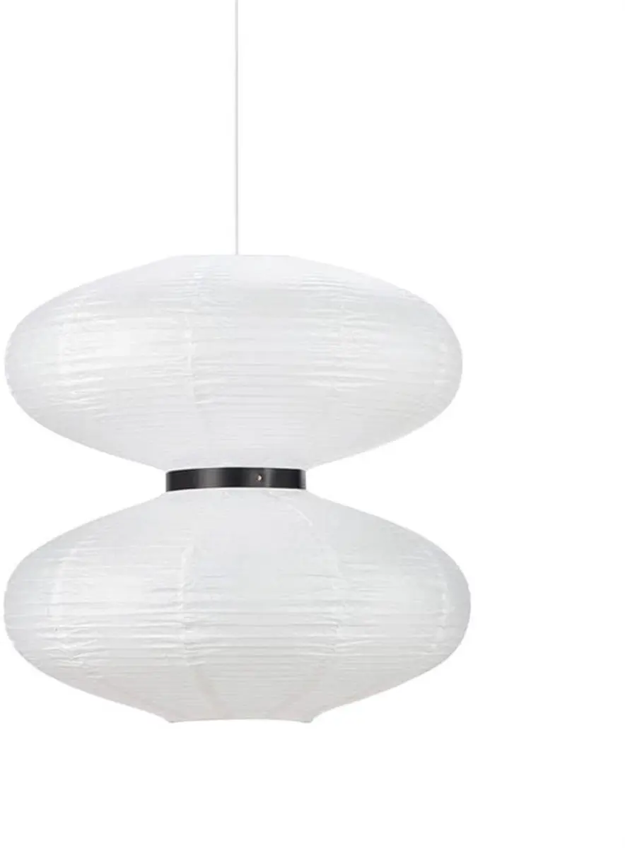Markslöjd Dual Hanglamp 2xE27 Ø60cm Wit/Zwart - afbeelding 4 van 4