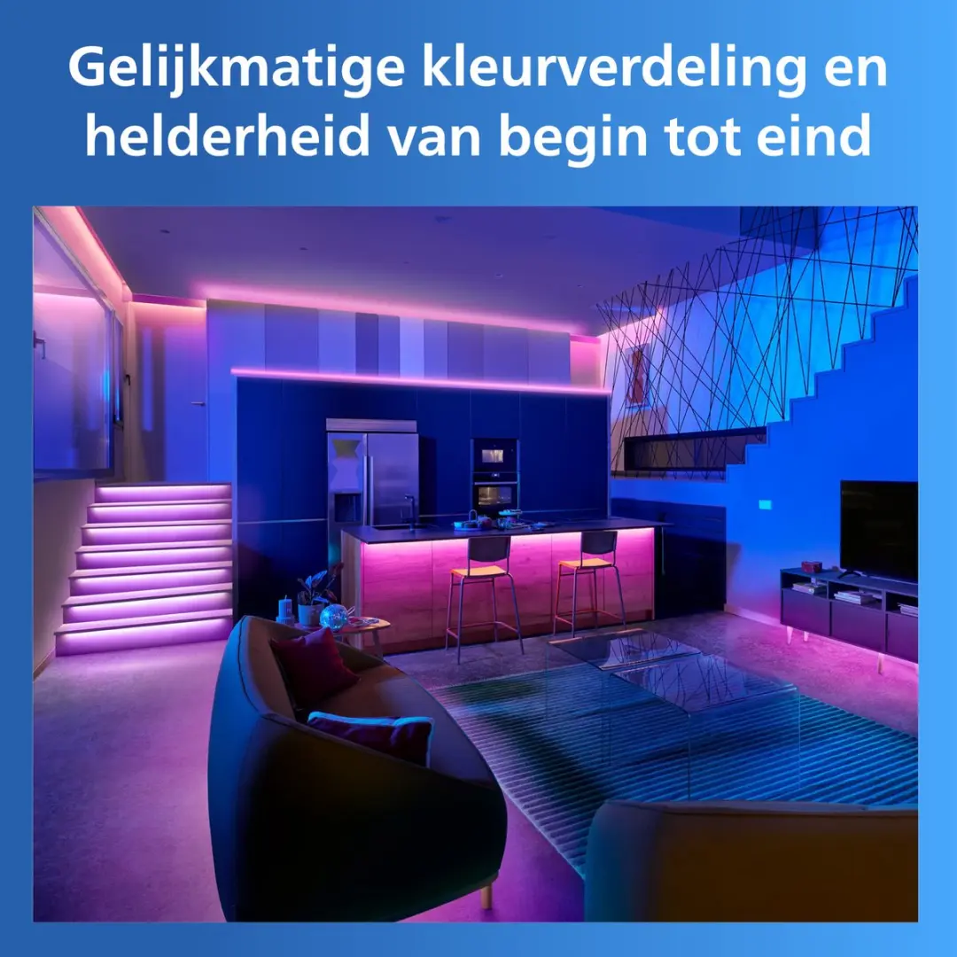 Philips Smart RGB LED Strip 5m - Wit - afbeelding 6 van 6