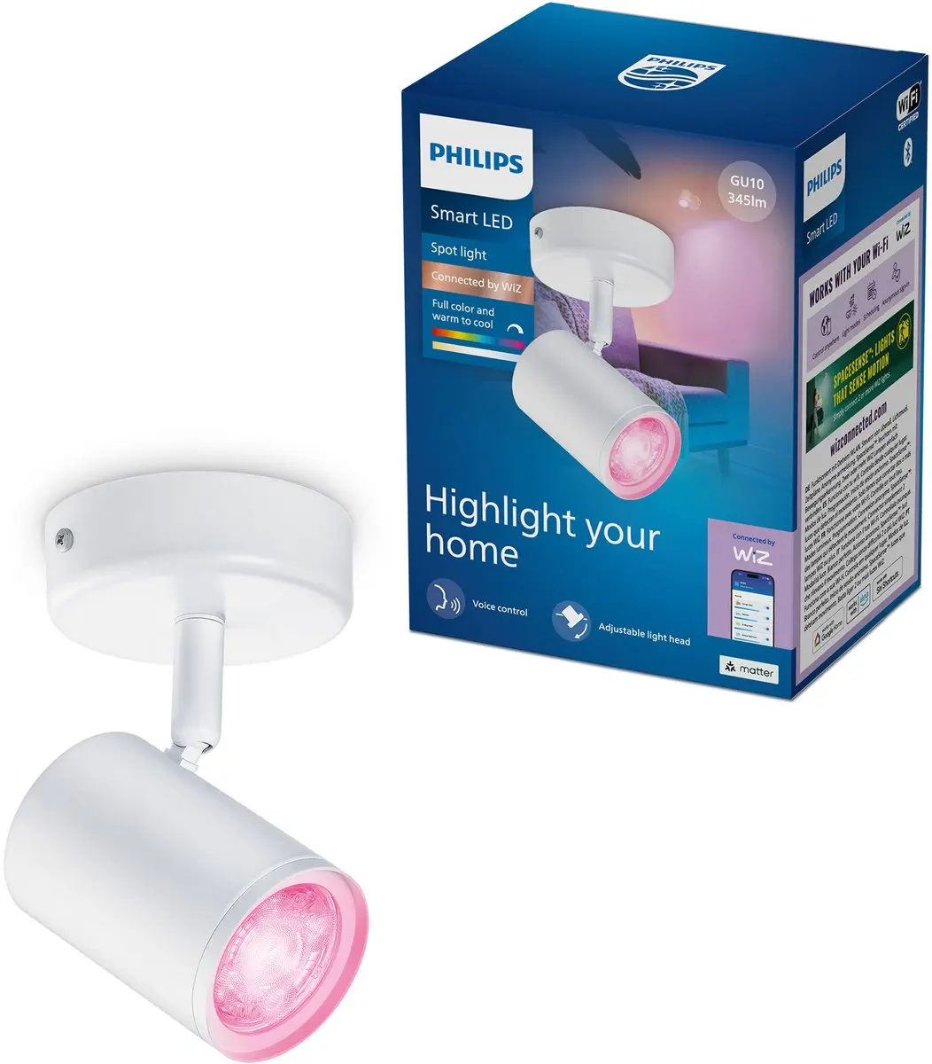 Philips Smart Lighting Opbouwspot GU10 RGB