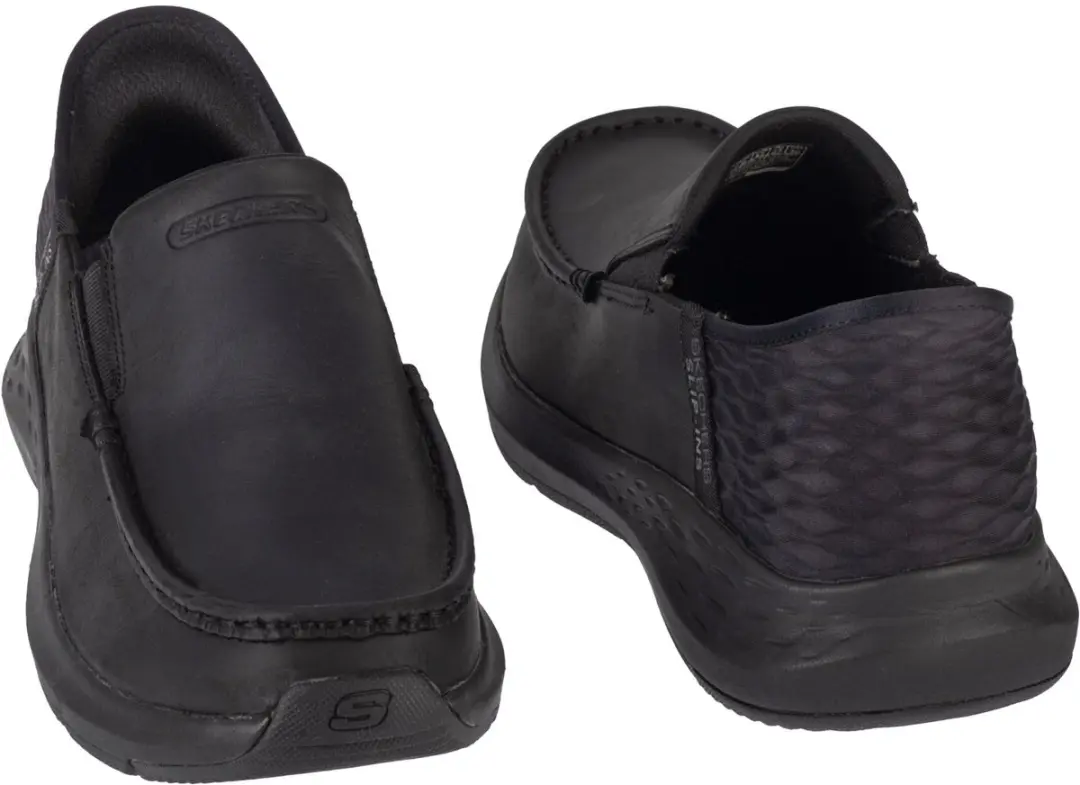 Skechers Parson Slip-Ins Oswin Heren - Zwart - afbeelding 5 van 5