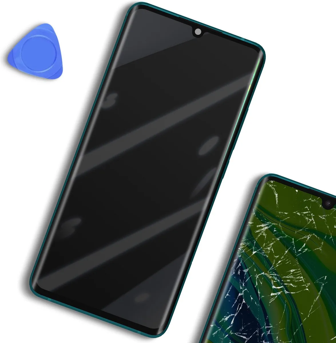 Xiaomi Mi Note 10/10 Pro Origineel Scherm - Groen