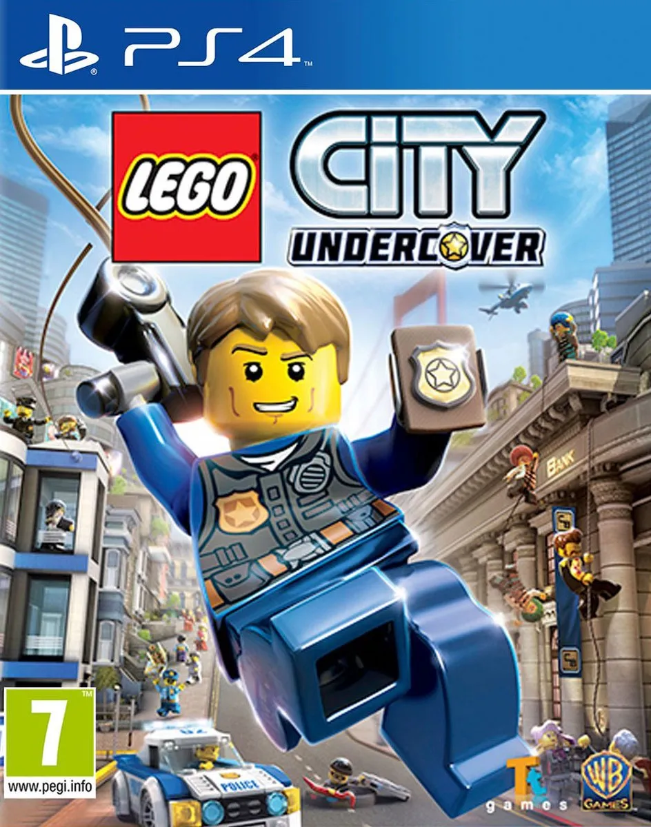 LEGO City Undercover PS4 - 2 Spelers