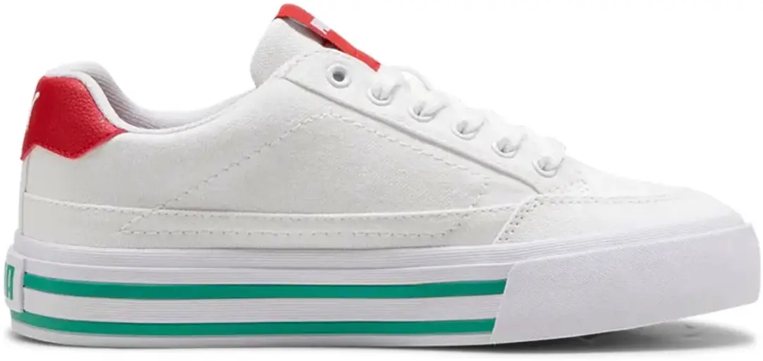 Puma Court Classic Vulc Fs Schoenen Wit EU 38 Kinderen