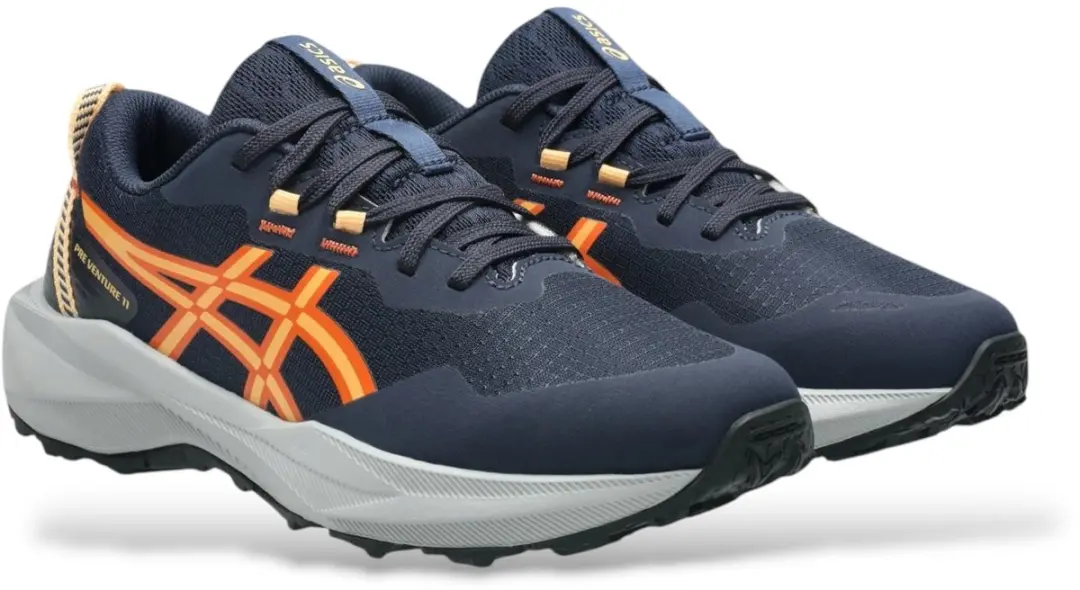 ASICS Pre Venture 11 GS Sneakers Marineblauw - afbeelding 6 van 6