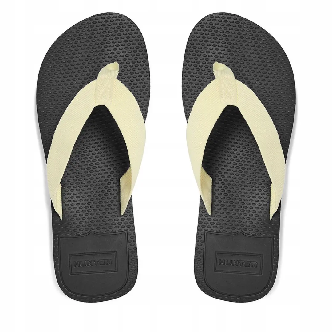 Hunter Dames Slippers Geel