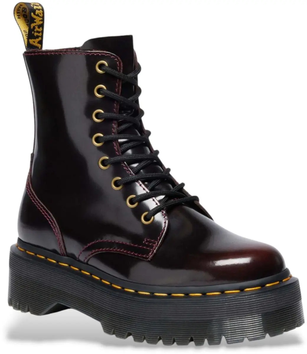 Dr. Martens Jadon Cherry Laarzen - Rood - afbeelding 6 van 6