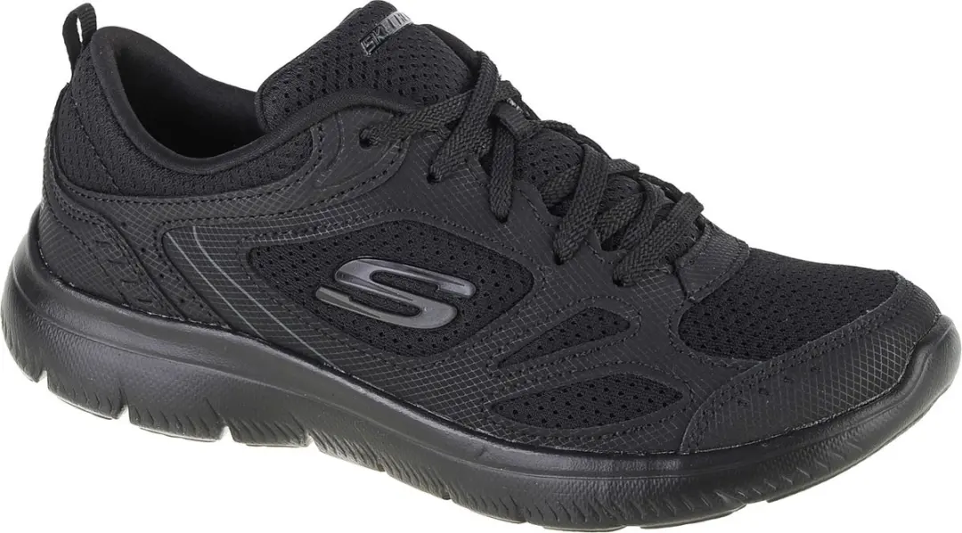 Skechers Sport Dames SUMMITS SUITED Sneakers Dames Zwart
