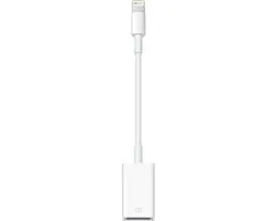 Apple Lightning naar USB Adapter MD821ZM/A - Wit