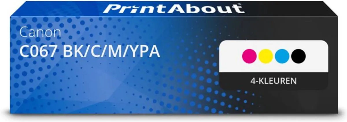PrintAbout C067 Toner 4-kleuren Voordeelbundel
