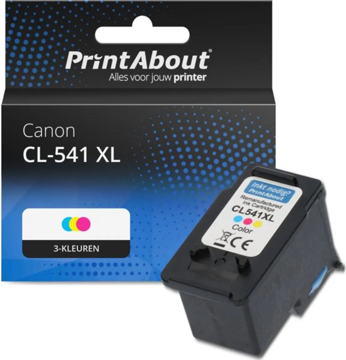 PrintAbout Canon CL-541 XL Inktcartridge