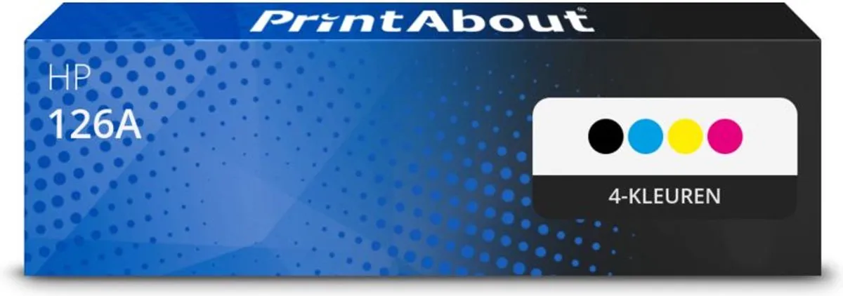 PrintAbout CE310A-PA2 Toner 4-kleuren
