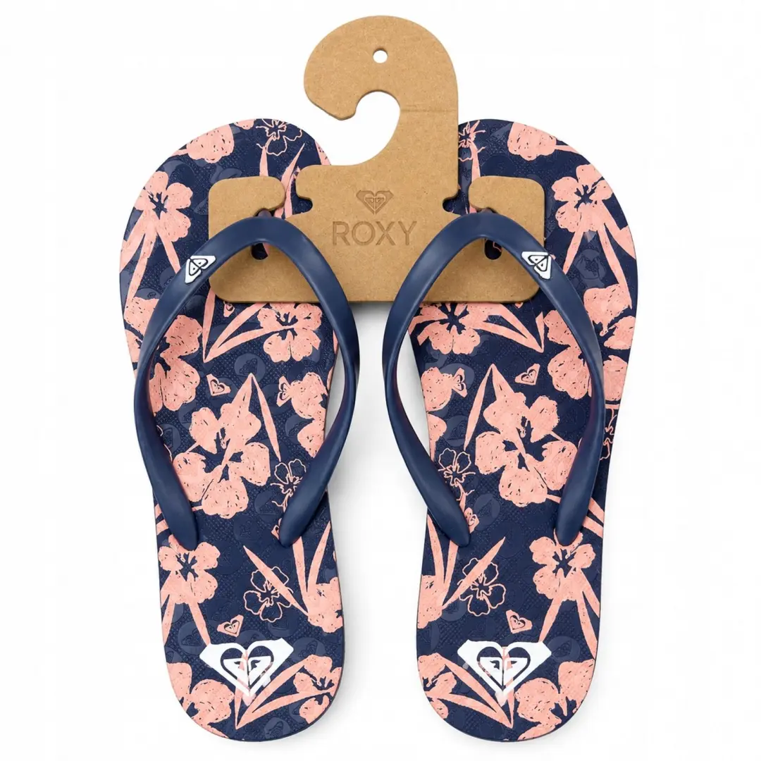 Roxy Dames Teenslippers Zomer Bloem 36