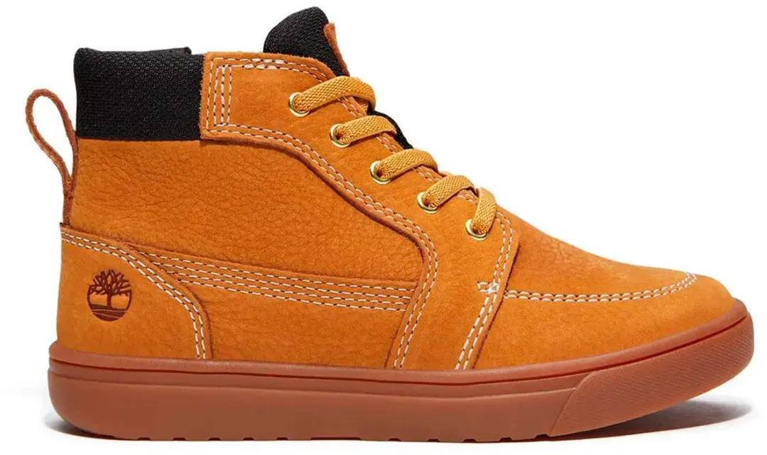 Timberland Lisbon Street Mid Lace Up With Zip Kinderschoenen Oranje EU 33 Kinder