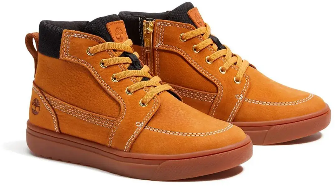 Timberland Lisbon Street Mid Lace Up With Zip Kinderschoenen Oranje EU 28 Kinder