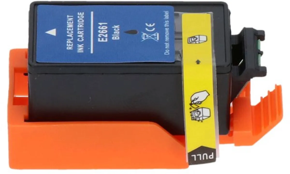 PrintAbout T26614010 Inktcartridge Zwart - 380 pagina's