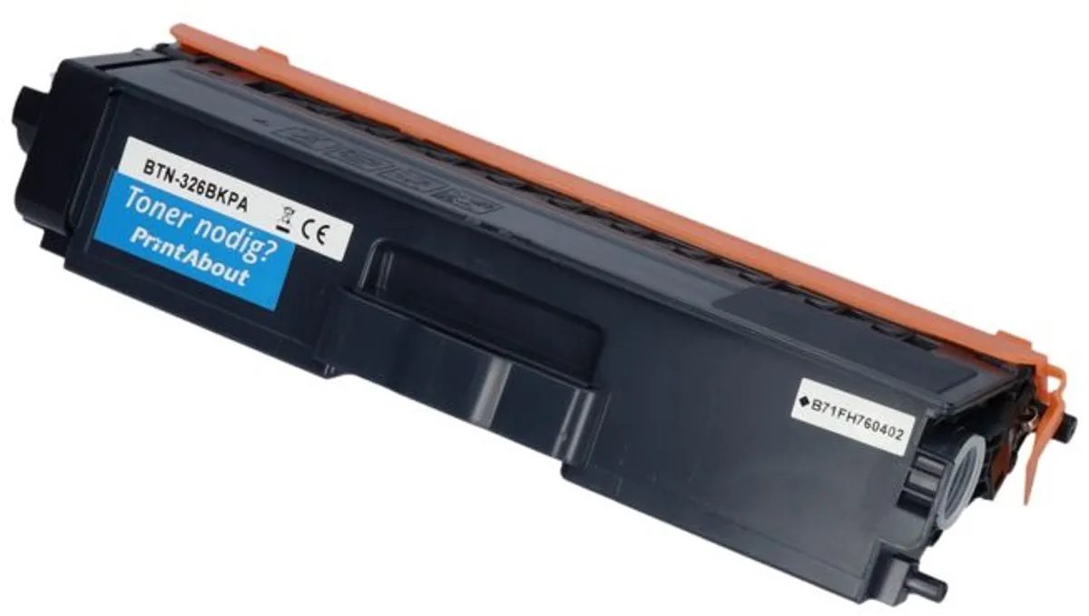 PrintAbout Brother TN-326BK Toner Zwart - 16.050 pagina's