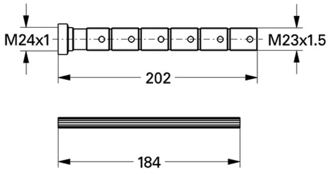 GROHE Verlengstuk UP-ventiel 45203000 - afbeelding 3 van 3